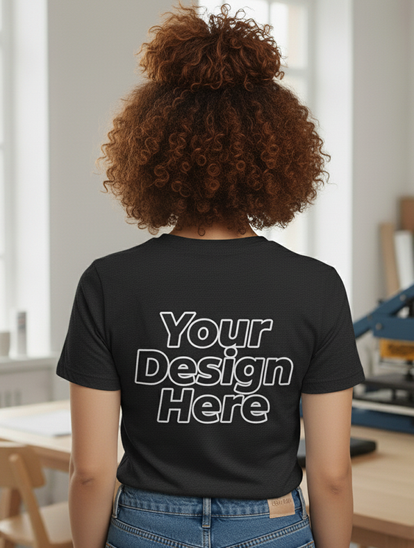 dtg printed unisex tee double sided (copy)